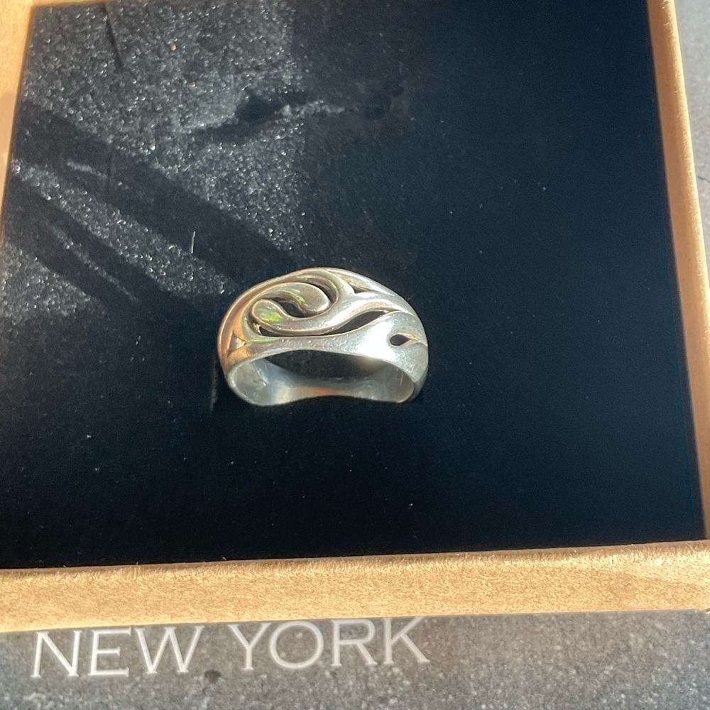 Sterling Silver Men's Ring In SIZE 10